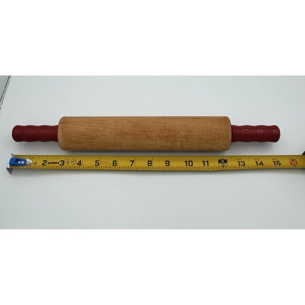 Vintage Wooden Rolling Pin 15